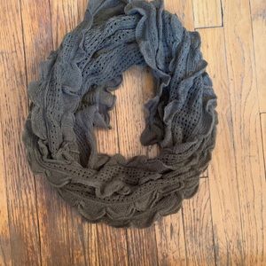 Olive Green Infinity Scarf